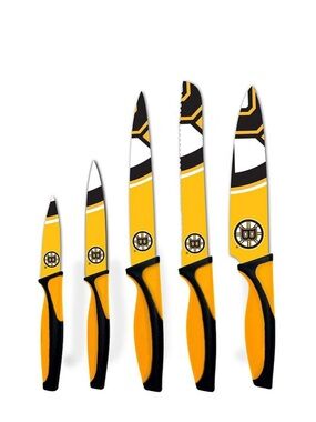 NHL Boston Bruins 5 Piece Cutlery Set